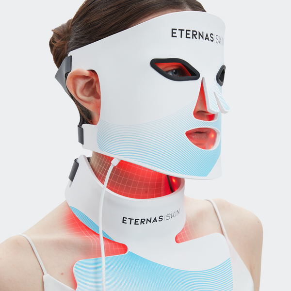 Masque de luminothérapie LED - Visage, cou et décolleté